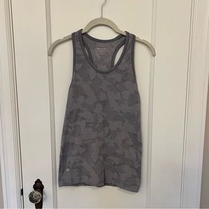 Athleta Workout Tank Top in Grey Camo